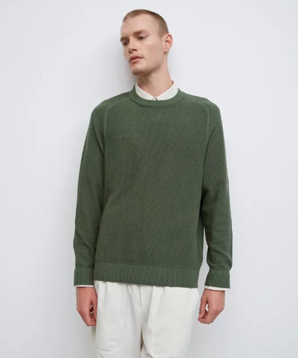 Lululemon Textured Knit Classic-Fit Crewneck Sweater